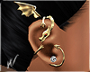 *W* Eryn Dragon Earring 