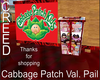 Cabbage Patch Val. Pail