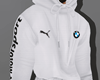 Hoddie White BMW