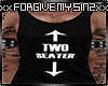 MENS TANK TWO SEATER FUN