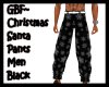 GBF~Christmas Pants Blk