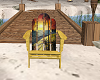 beach Chair yellow