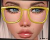 .L. Nerd Glasses Yellow