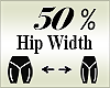 Hip Butt Scaler 50%