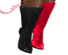 rebel girly red boots