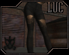 [luc] black jeans ripped
