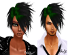 HAIRSTYLE BLACK & GREEN