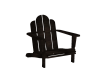 Dark Wood Beach Chair