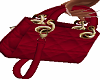 Red Gold Purse