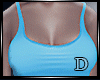 D. Blue Workout Outfit