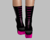 PVC Pink whispers Boots