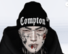 FullBlack Beanie Compton