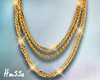 !H! Gold Chain Necklace