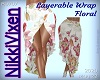 Layerable Wrap Floral