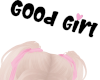 Anim Good Girl Head Sign