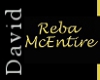 Reba McEntire Nameplate