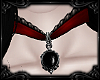 \/ Red Cameo Choker