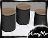 Black Modern Canisters