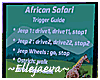 African Safari Sign