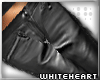 Pants | Leather - Black