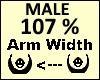 Arm Scaler 107%