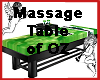 Massage Table of Oz