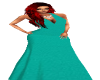 BL Teal Long Gown