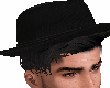 Hat + Black Hair