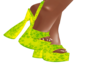 Green spring shoes UA