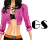 GS-Pink Jean Jacket