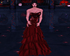 vampire ruffle gown