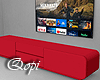 Crimson Cabinet + TV
