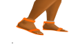 Orange NY Style Sandals