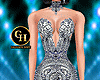 *GH* Silver Majesty Gown