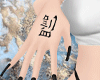 Hanma Hand Tattoo