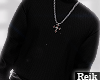 ᴿ Oversize Black Cross