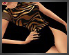 SL Zebra GoldBlack Dress