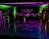 Halloween Neon Room