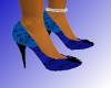 3 shades of blue heels