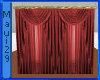 M Animated Red Drapes