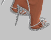 Silver Elegant Heels