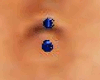piercing blue belly M
