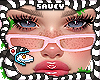 Y2K Glasses Pink