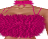 Holiday Pink Fur Top