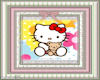 hello  Kitty framed