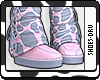 Mina Boots Pink Cow