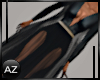*az*leather gown