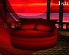 Red Dream Kiss Chair