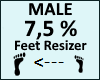 Feet Scaler 7,5%