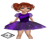 Kid Purple Party Dress